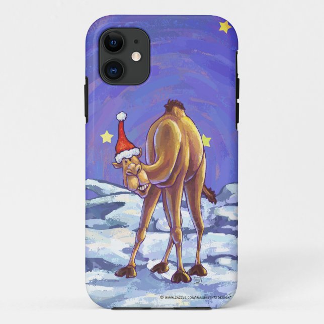 Camel Christmas Case-Mate iPhone Case (Back)