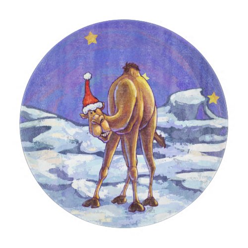 Camel Christmas Cutting Board