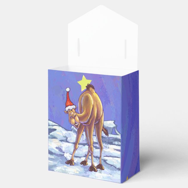 Camel Christmas Favor Boxes (Opened)