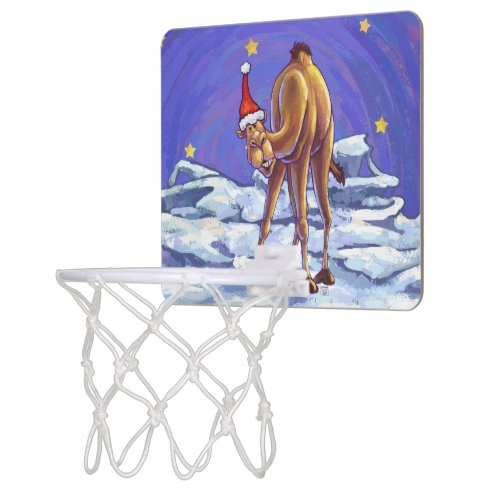 Camel Christmas Mini Basketball Hoop