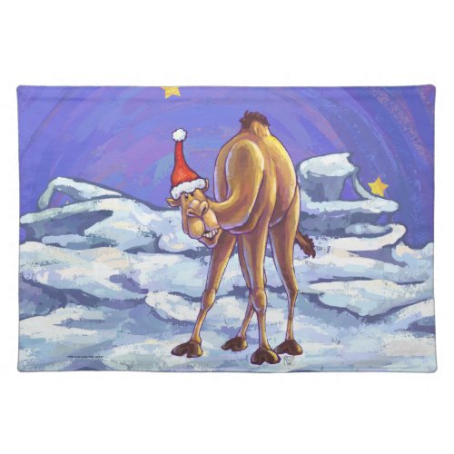 Camel Christmas Placemat