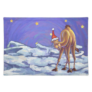 Camel Christmas Placemat