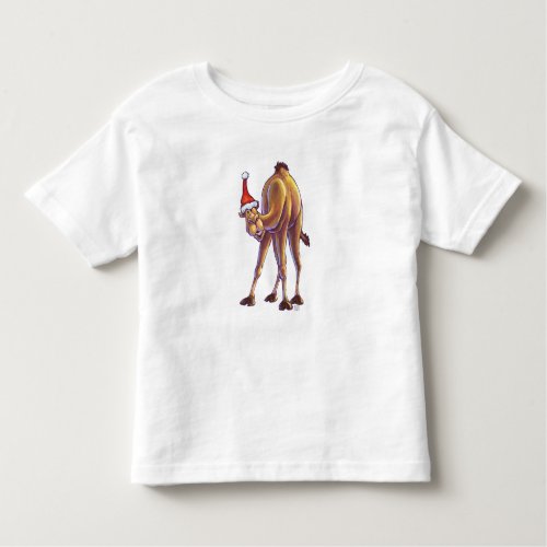 Camel Christmas Toddler T_shirt