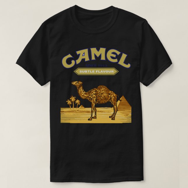 Camel Cigarettes Essential T Shirt (Design Front)