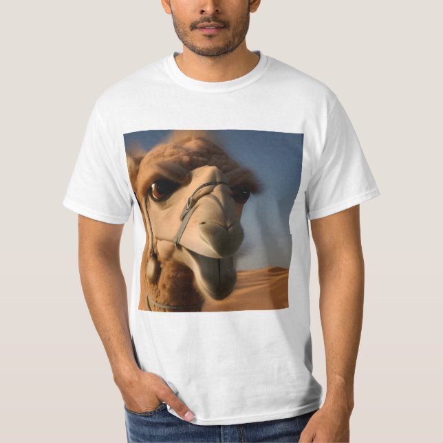 Camel Close-up T-Shirt (Front)