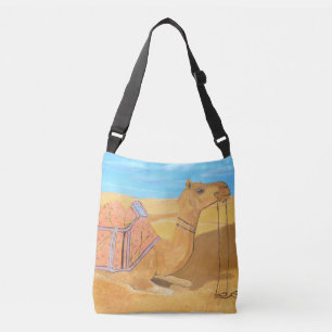 Camel Crossbody Bag 
