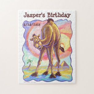 Camel Custom Party Activity Jigsaw Puzzle