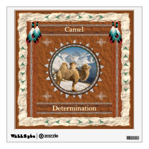Camel Determination Energy Wall Decal