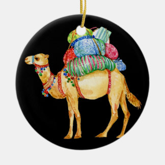 Camel Dromedary Ceramic Ornament