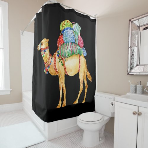 Camel Dromedary Shower Curtain