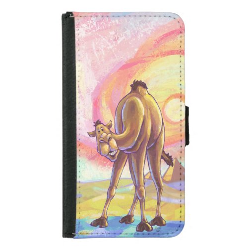 Camel Electronics Wallet Phone Case For Samsung Galaxy S5