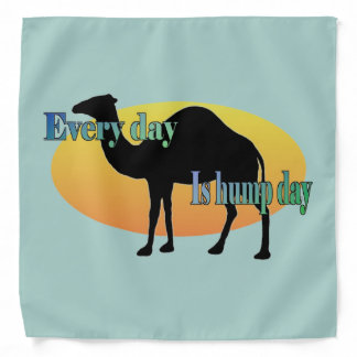 Camel - Every Day is Hump Day Bandana