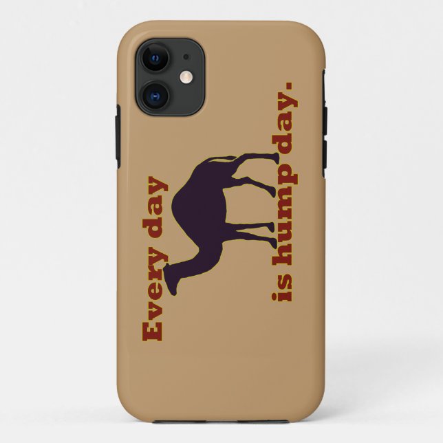 Camel Every Day is Hump Day Case-Mate iPhone Case (Back)