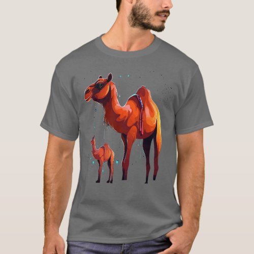 Camel Fathers Day T_Shirt
