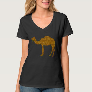 Camel For Women Girl Calf Animal T-Shirt