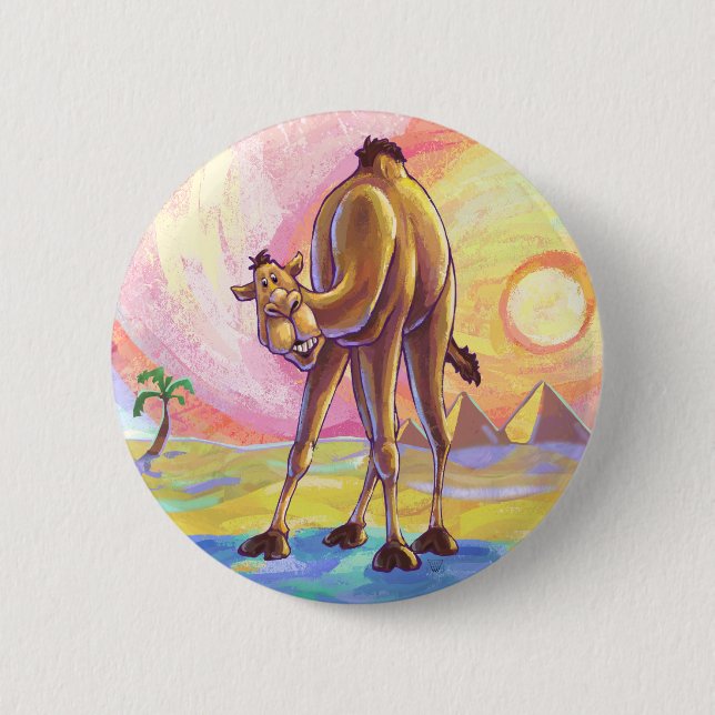 Camel Gifts & Accessories Button (Front)