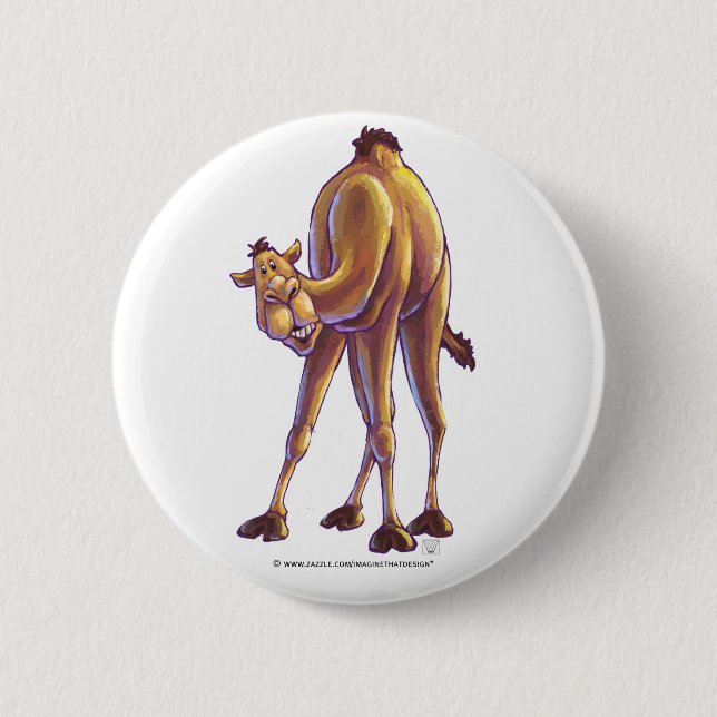 Camel Gifts & Accessories Button (Front)