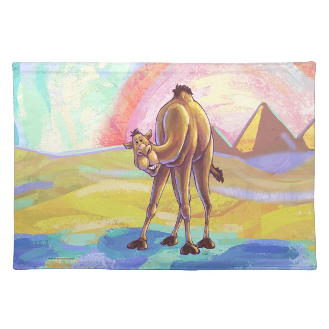Camel Gifts & Accessories Cloth Placemat (Front)
