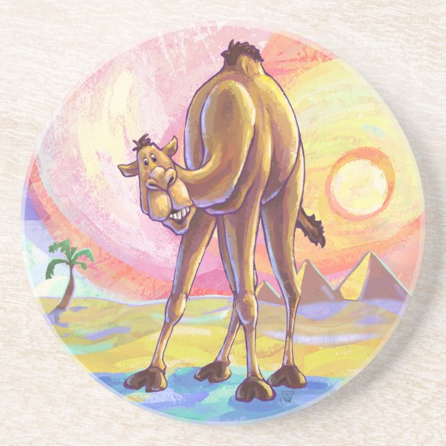 Camel Gifts & Accessories Drink Coaster (Front)