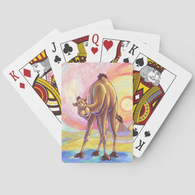 Camel Gifts & Accessories Poker Cards (Back)