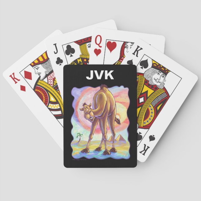 Camel Gifts & Accessories Poker Cards (Back)