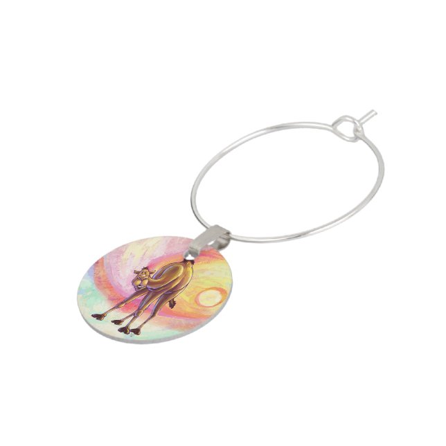 Camel Gifts & Accessories Wine Glass Charm (Side)