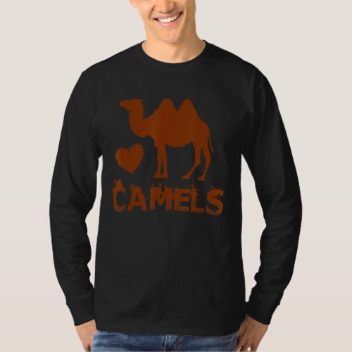 Camel I Love Camels  Camels Lover T_Shirt