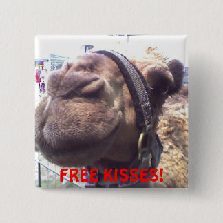 Camel Kisses Button