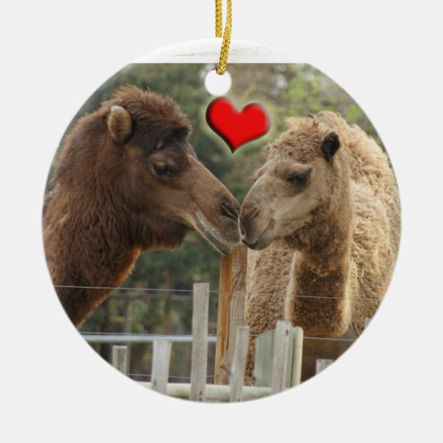 CAMEL LOVE ORNAMENT (Front)