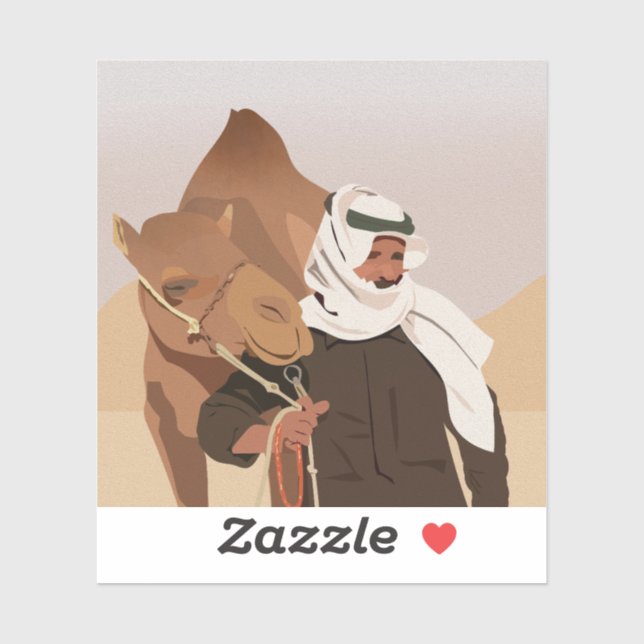 Camel Man Sticker (Sheet)