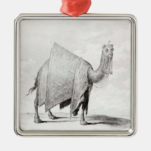Camel Metal Ornament (Front)
