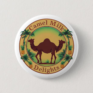 Camel Milk Delights-Tropical Camel Palm Pineapple Button