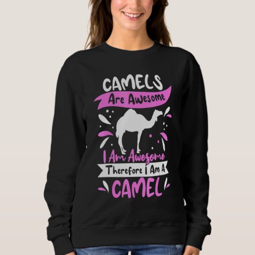 Camel Outfit For Camel  Apparel Women Girls 5 Sweatshirt