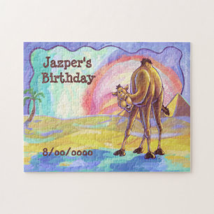 Camel Party Center Jigsaw Puzzle