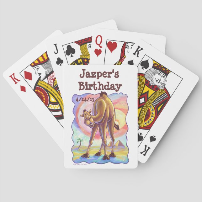 Camel Party Center Poker Cards (Back)