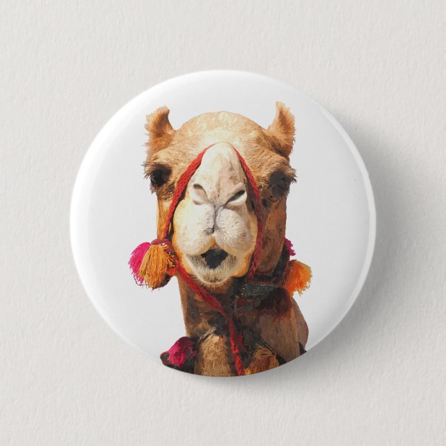Camel Portrait Button (Front)