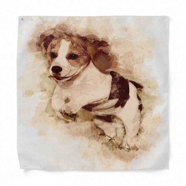 Camel Print |Camel Lovers Birthday Gifts Idea Bandana (Front)