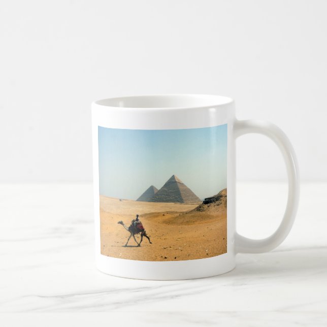 camel pyramid coffee mug (Right)
