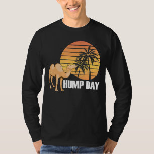 Camel Retro Sunset Hump Day Wednesday Work Camel T-Shirt