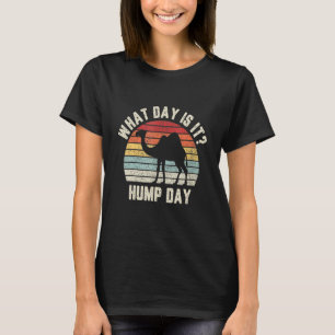 Camel Retro Vintage What Day Is The Hump Day T-Shirt