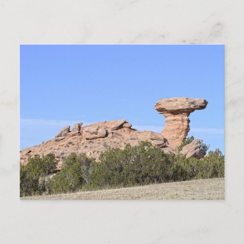 Camel Rock New Mexico Poster Postcard