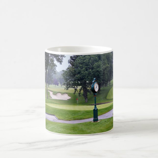 Camel Sand Trap, Medinah, Illinois, Golf Course Coffee Mug (Center)