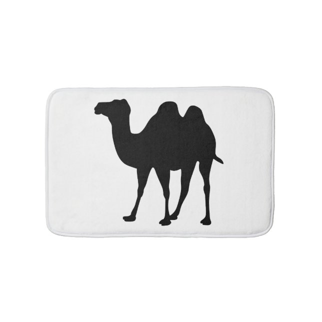 Camel Silhouette Bath Mat (Front)