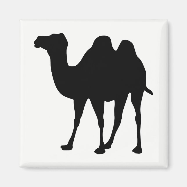 Camel Silhouette Magnet (Front)