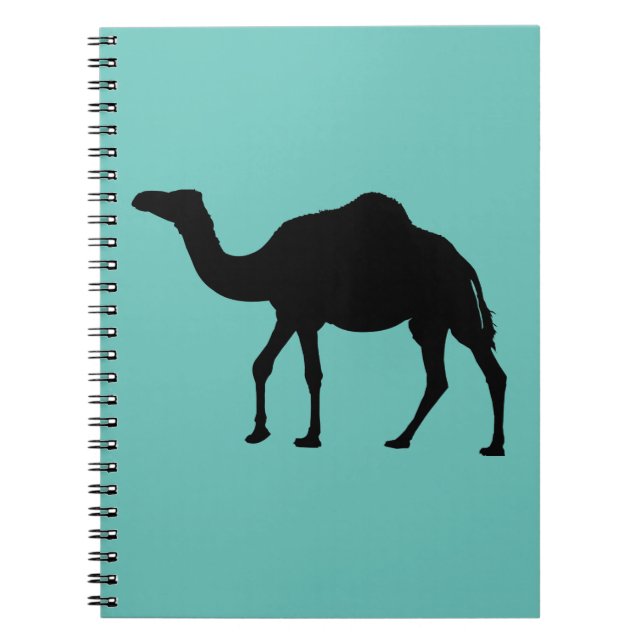 camel Silhouette  Notebook (Front)
