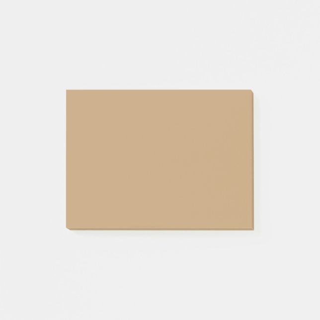 Camel Solid Color Post-it Notes (Front)