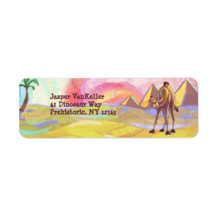 Camel Stationery Label