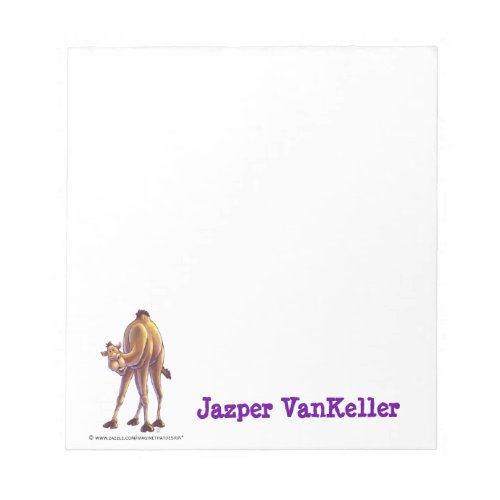 Camel Stationery Notepad