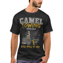 Camel Towing Funny Quotes Humor Sayings Gift