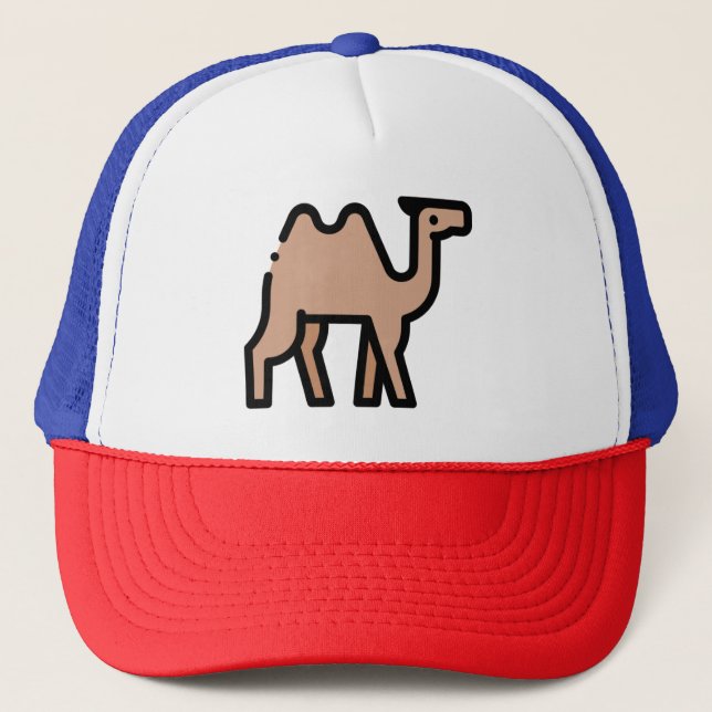 Camel Trucker Hat (Front)